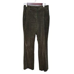 Brooks Brothers Wide Wale Corduroy Trousers | Olive Green | Classic Style